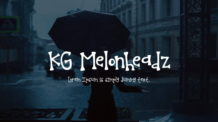 KG Melonheadz Font
