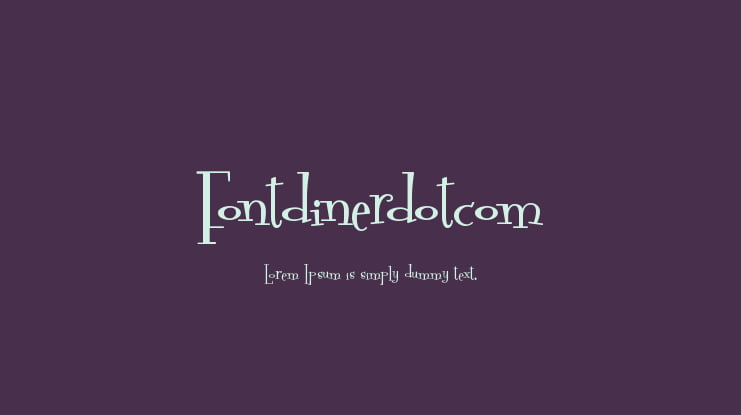 Fontdinerdotcom Font Family