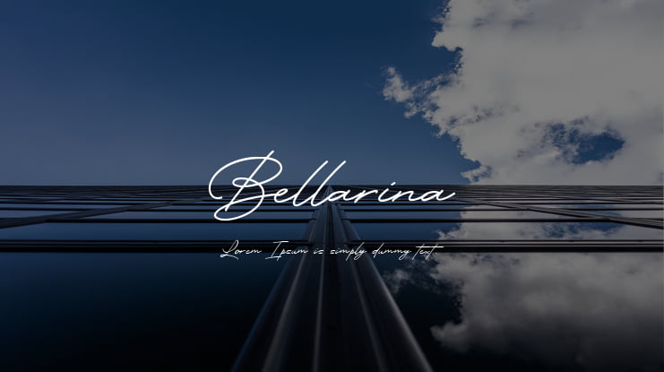 Bellarina Font