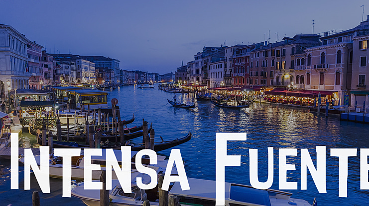 Intensa Fuente Font
