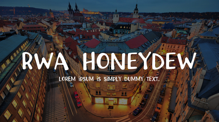 RWA Honeydew Font