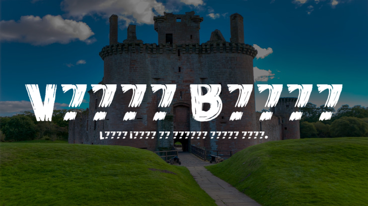 Vlump Black Font Family