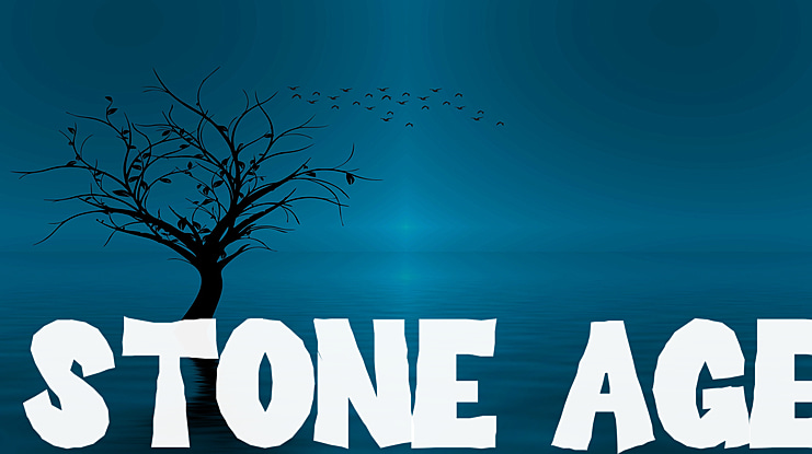 Stone Age Font