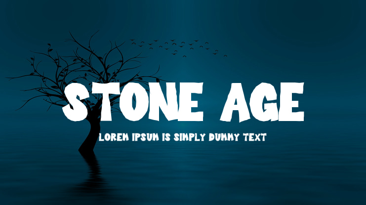 Stone Age Font