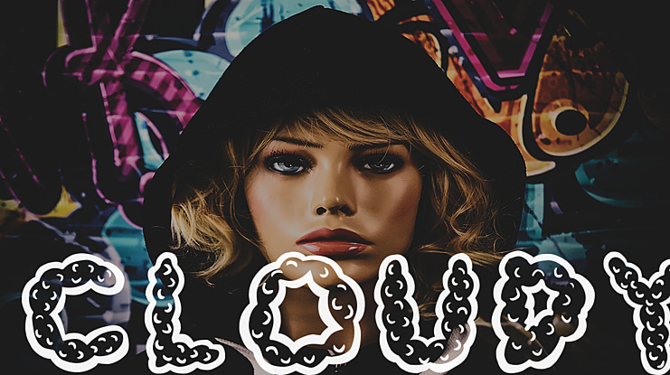 Cloudy Font
