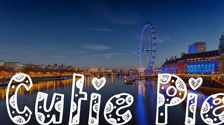 Cutie Pie Font