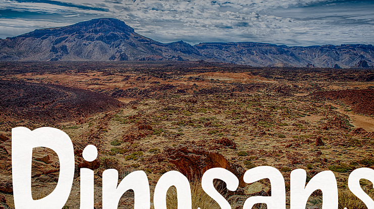 Dinosans Font