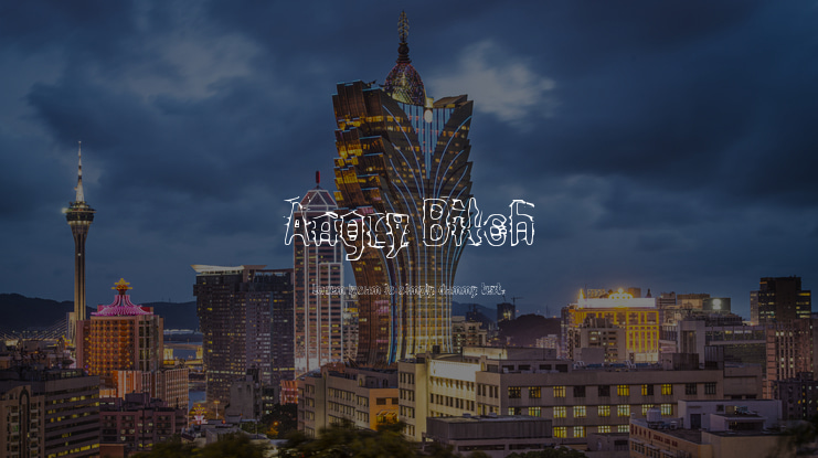 Angry Bitch Font