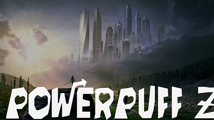 PowerPuff Z Font