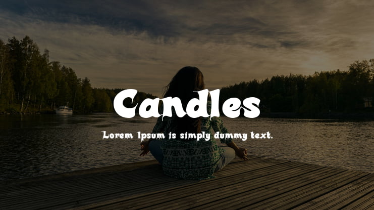 Candles Font Family