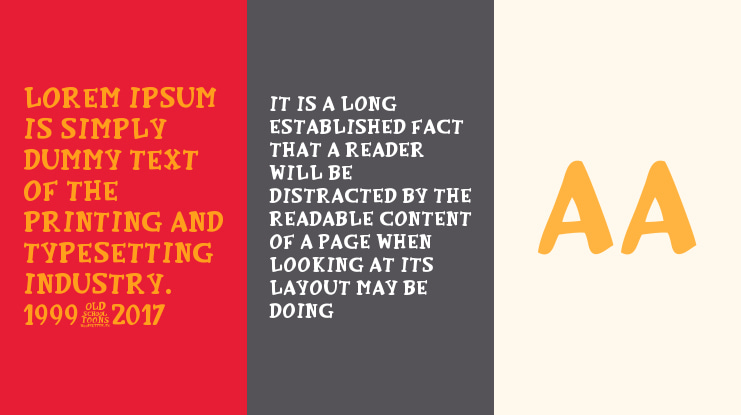 Old School Toons Font