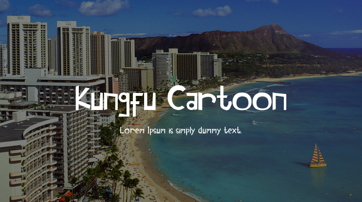 Kungfu Cartoon Font