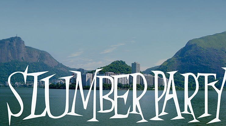 SlumberParty Font