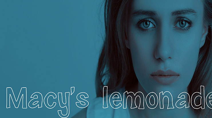 Macy's lemonade Font