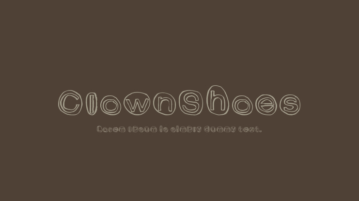 ClownShoes Font