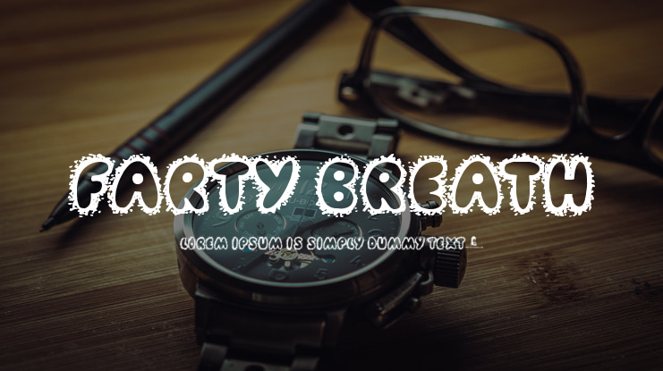Farty Breath Font