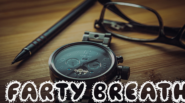 Farty Breath Font