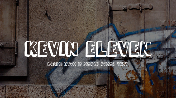 kevin eleven Font