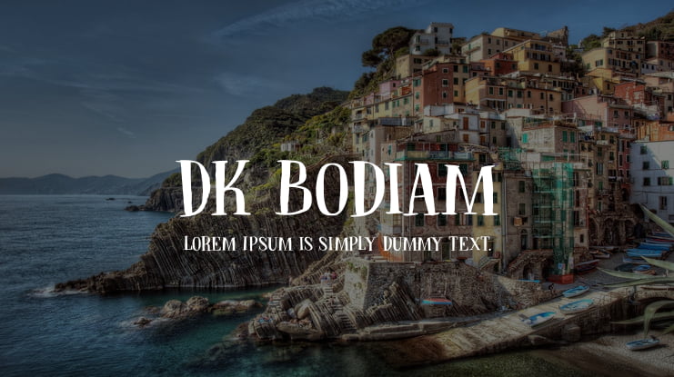 DK Bodiam Font