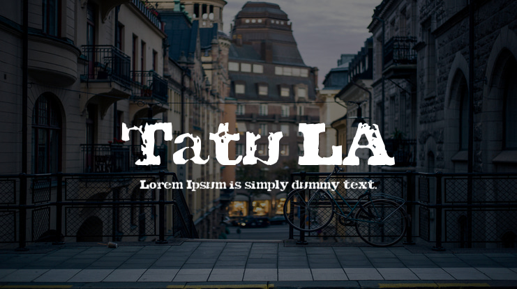 Tatu LA Font