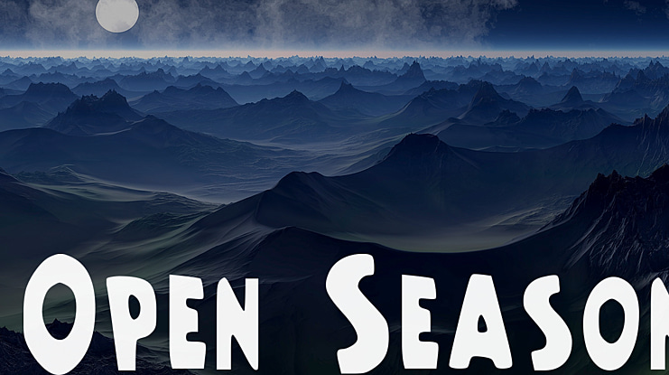 Open Season Font