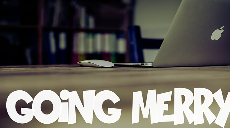 GOING MERRY Font