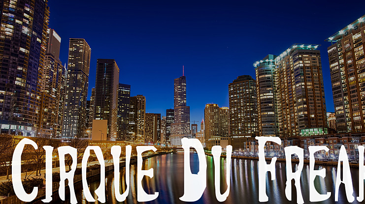 Cirque Du Freak Font