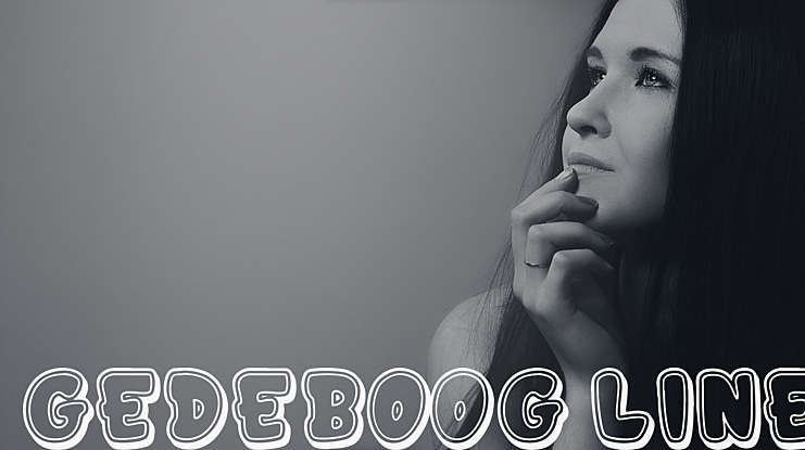 GEDEBOOG LINE Font Family