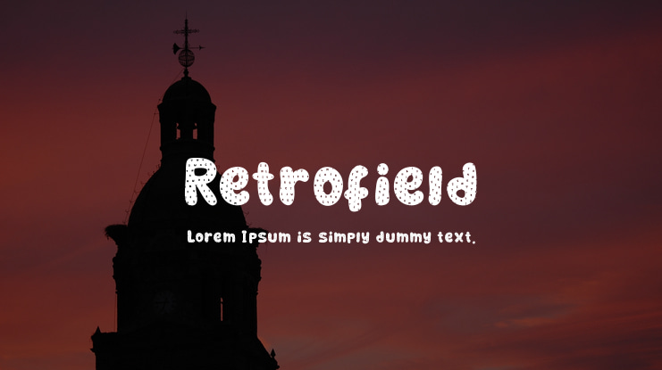 Retrofield Font