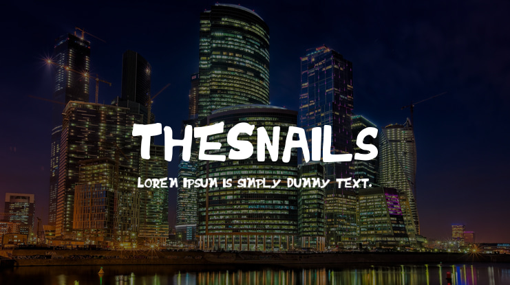 TheSnails Font
