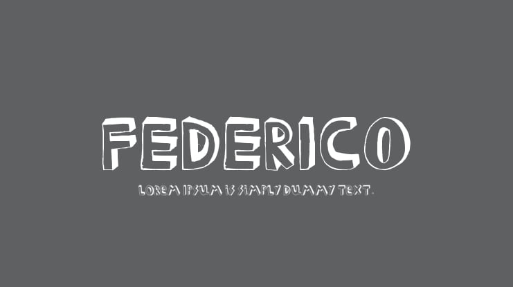 FEDERICO Font