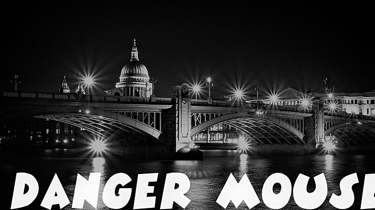 DANGER MOUSE Font