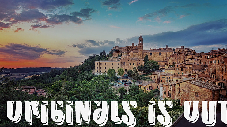 Originals is Out Font