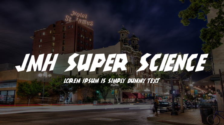 JMH Super Science Font
