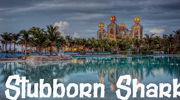 Stubborn Shark Font