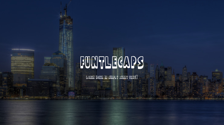 FuntleCaps Font