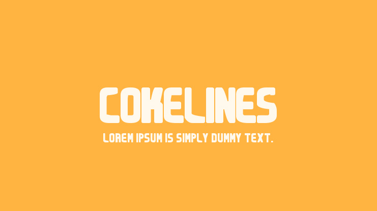 Cokelines Font