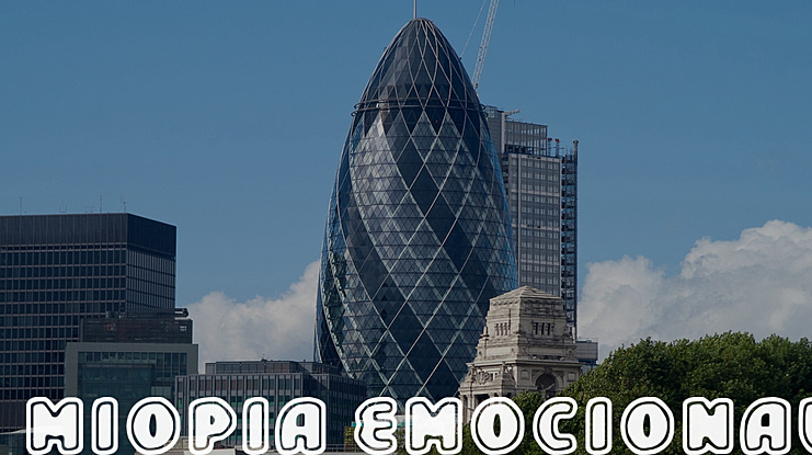 Miopia Emocional Font