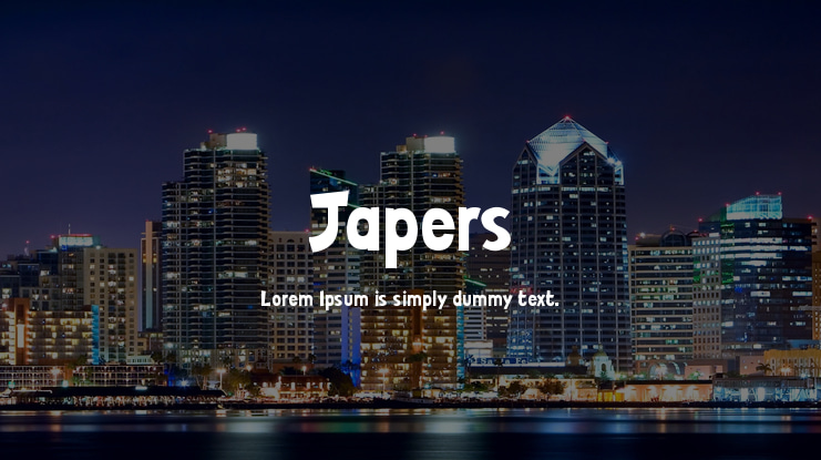 Japers Font