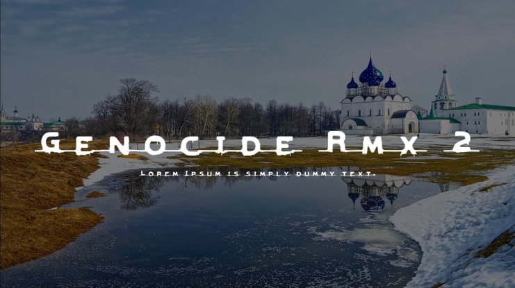 Genocide Rmx 2 Font