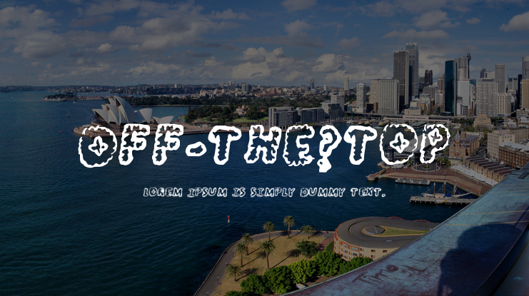 Off-the_top Font