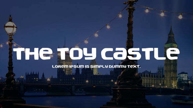 The Toy Castle Font