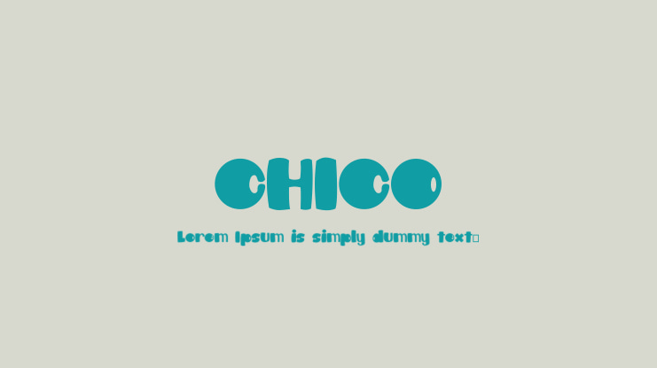 CHICO Font
