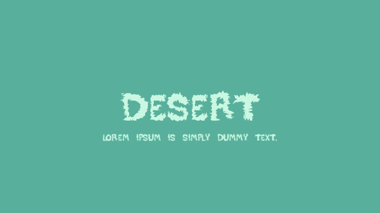 Desert Font