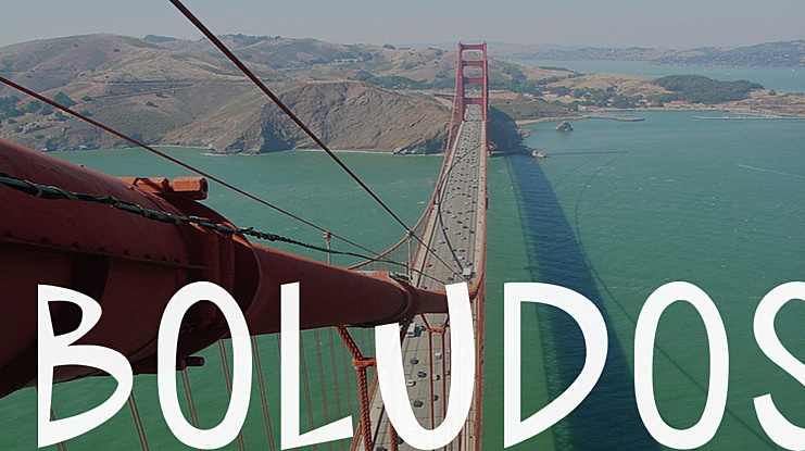 BOLUDOS Font
