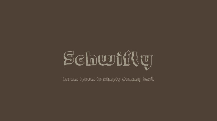 Schwifty Font