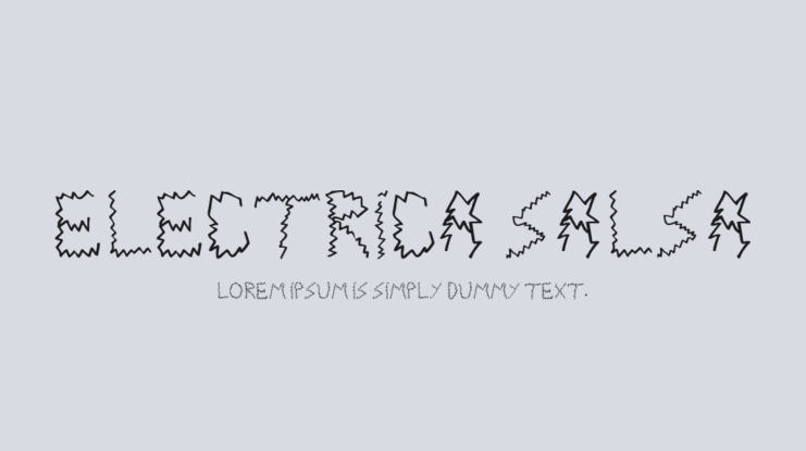 Electrica Salsa Font