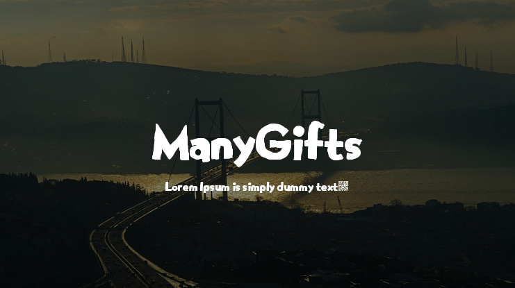 ManyGifts Font