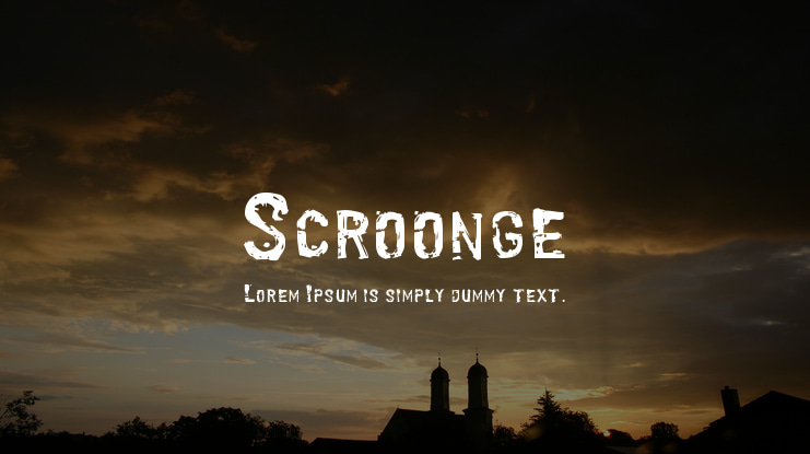 Scroonge Font