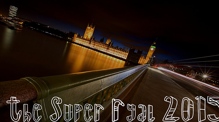 The Super Ryal 2015 Font